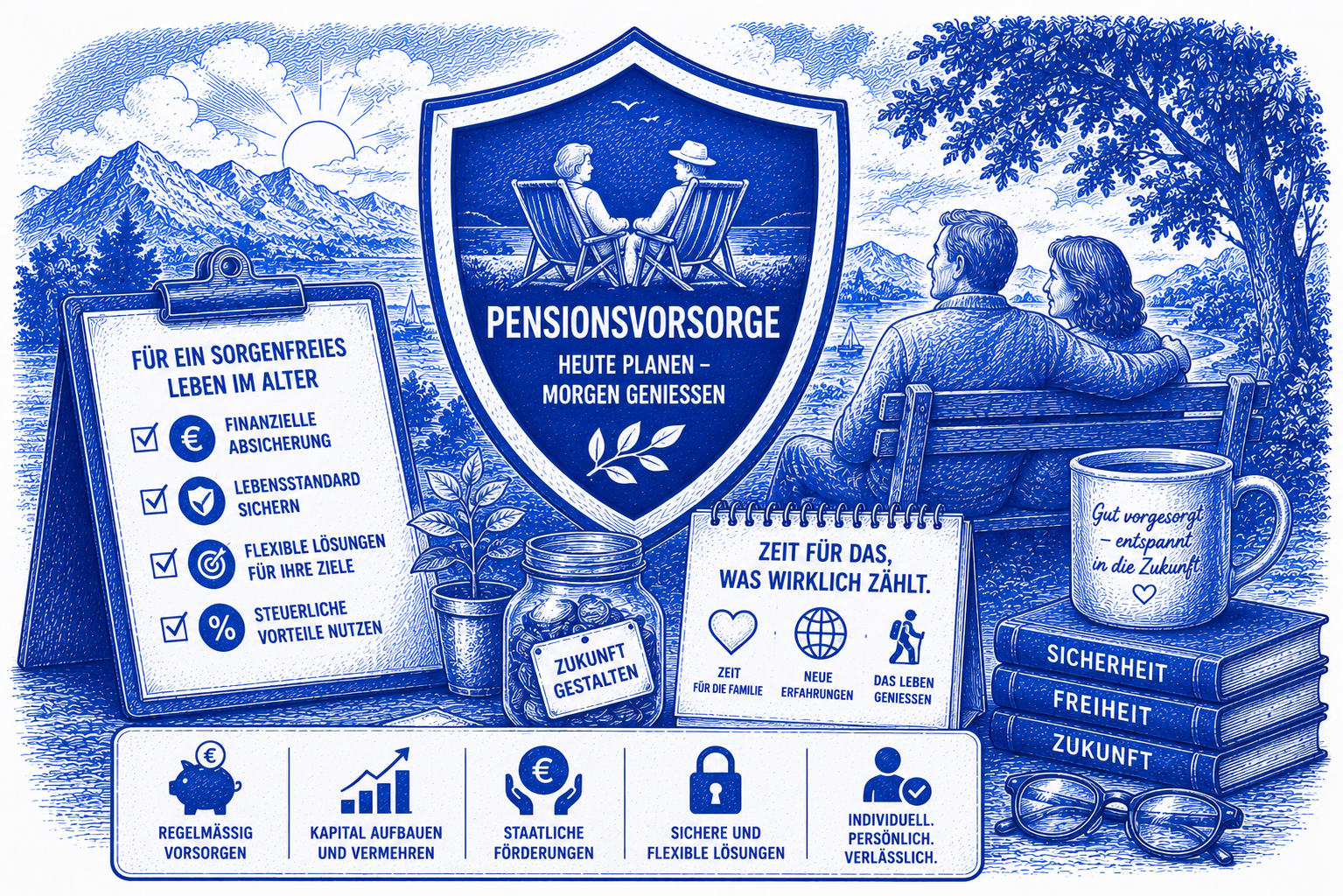 Worauf bei der Pensionsvorsorge zu achten ist